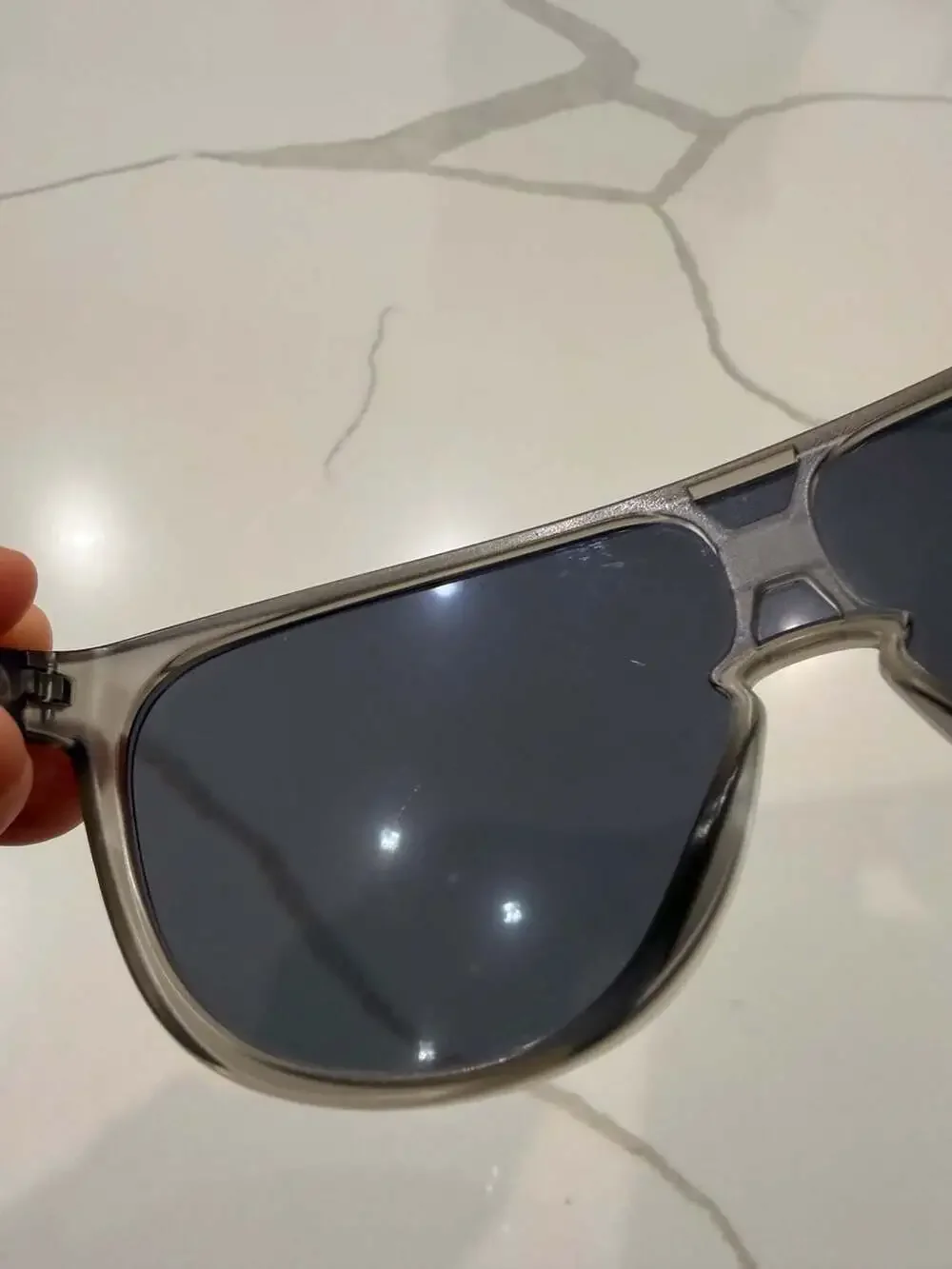 Oakley Trillbe OO9318-01 Sunglasses in Matte Gray Ink with Gray Lenses